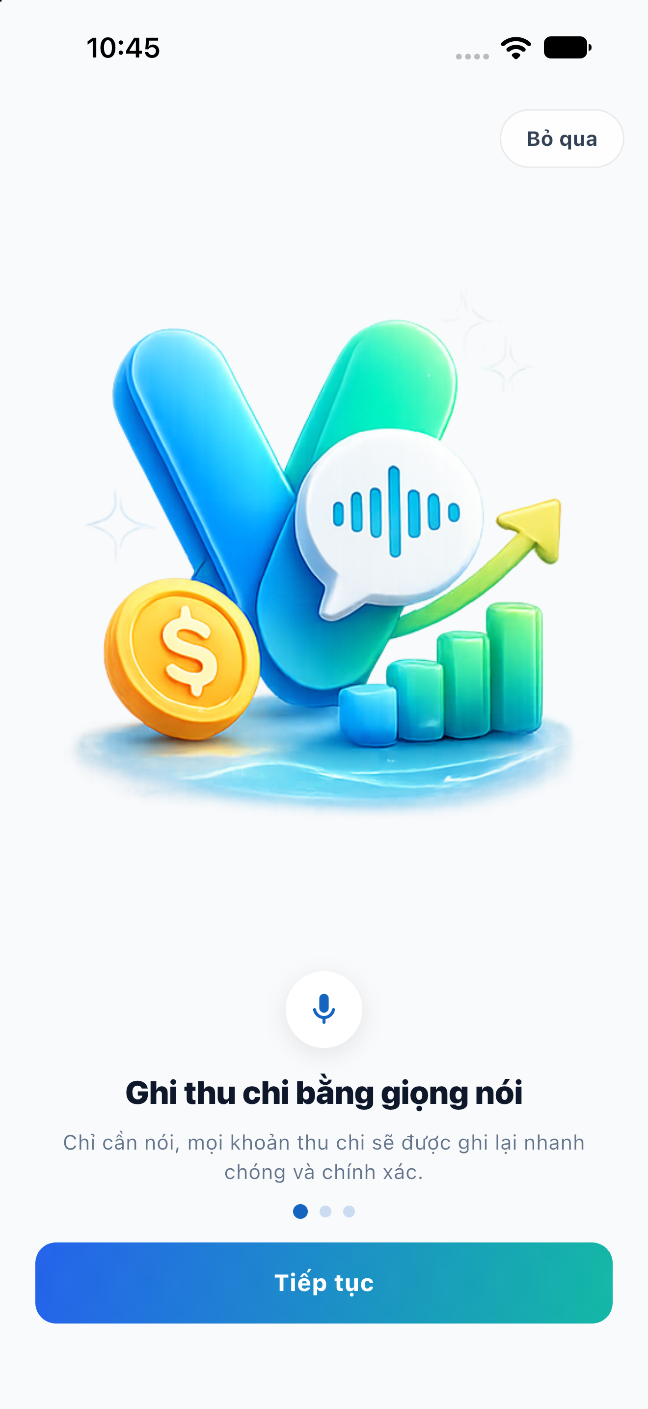 Voice expense recording